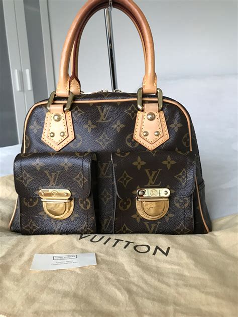 louis vuitton manhattan pm luxclusif|LOUIS VUITTON Monogram Manhattan PM .